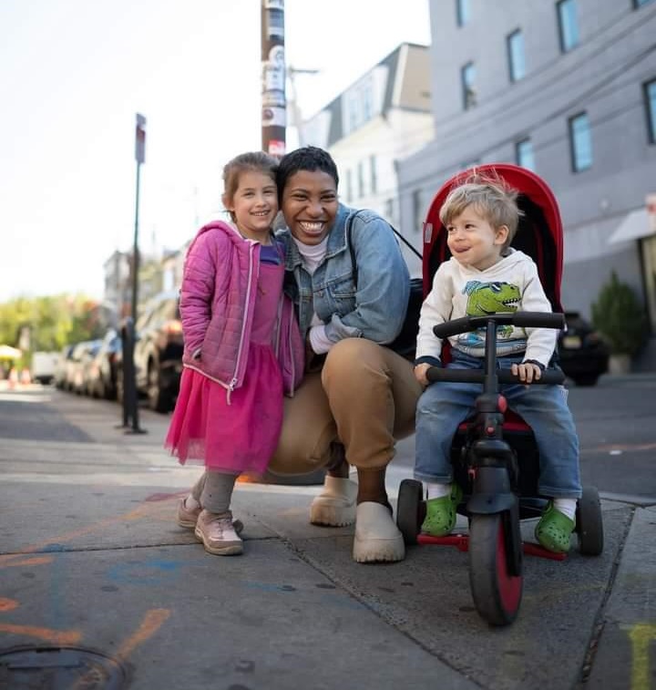 Two Kids With Nanny